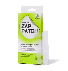 Carbon Theory Náplasti na akné Supacylic. Zap Patch (Salicylic Acid Spot Patches) 20 ks