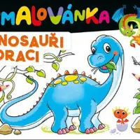 Omalovánka Dinosauři a draci