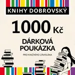 Elektronická dárková poukázka pro knižního závisláka 1000 Kč