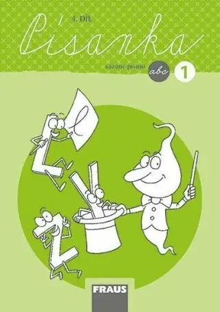 Písanka 1/4 - nová generace - vázané písmo - Dana Raunerová, Martina Fasnerová, Hana Křenová, Dagmar Nebuželská