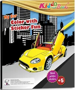 Kiddo - My Car with Glitter Stickers