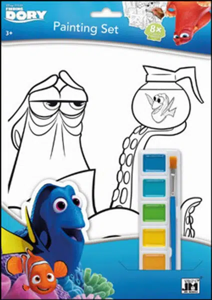 Hledá se Dory omalovánka