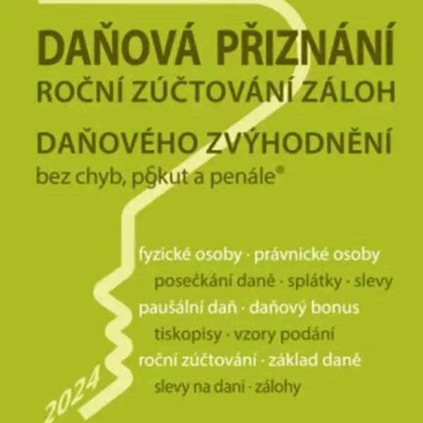 Daňová přiznání FO a PO za rok 2024