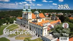 Dědictví otců 2026 (Kalendář s církevním a občanským kalendáriem)