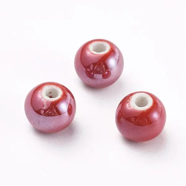 Glazed Porcelain Beads