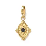 Oval 304 Stainless Steel Glass Pendant Decorations