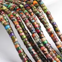 Dyed & Heated Natural Imperial Jasper Beads Strands