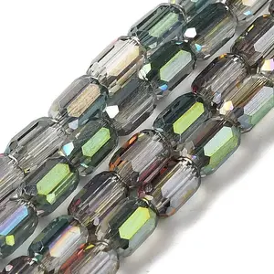 Electroplate Glass Beads Strands