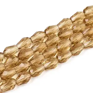 Transparent Glass Bead Strands