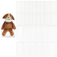 70Pcs 2 Styles Acrylic Model Toy Assembled Holder Bases