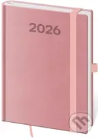 Denní diář Print Pop 2026 (růžový) (B6)