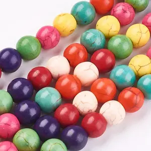 Synthetic Turquoise Beads Strands