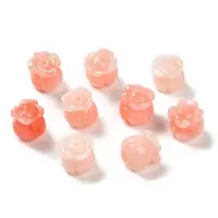 Synthetic Coral Dyed Beads