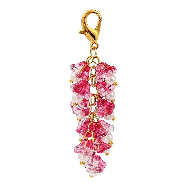 Trumpet Flower Glass Pendant Decorations
