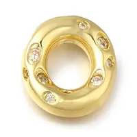 Brass with Cubic Zirconia Pendants