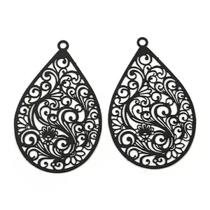Spray Printed 430 Stainless Steel Pendants