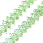 Electroplate Glass Beads Strands