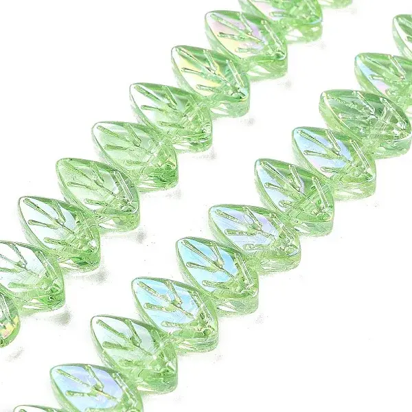 Electroplate Glass Beads Strands