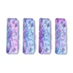Baking Paint Glass Pendants