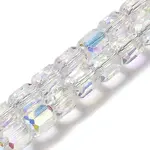 Electroplate Glass Beads Strands
