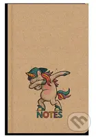 Notes linkovaný A5 kraft Unicorn