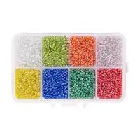 12/0 Round Glass Seed Beads