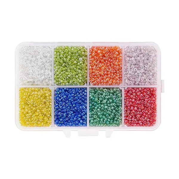 12/0 Round Glass Seed Beads
