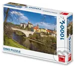 Puzzle 1000 Hrad Loket - puzzle z kategorie Města a stavby