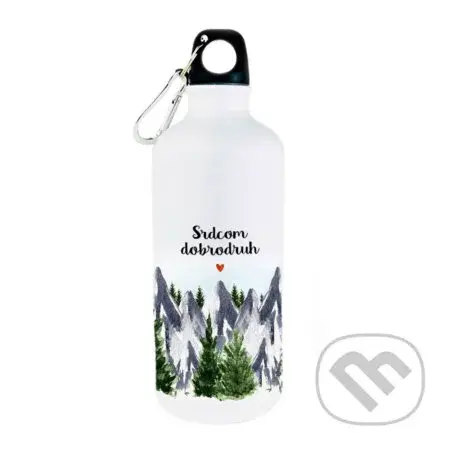 Turistická fľaša Srdcom Dobrodruh