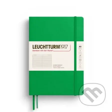 Leuchtturm1917 Zápisník Spring Leaf Medium A5 linkovaný