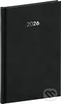 NOTIQUE Týždenný diár Balakon 2026 (čierny) (stĺpcový)