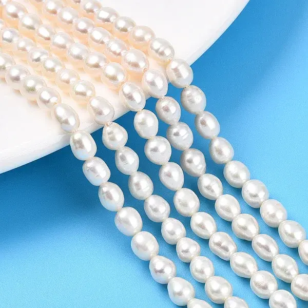 Natural Cultured Freshwater Pearl Beads Strands