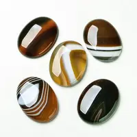 Natural Striped Agate/Banded Agate Cabochons