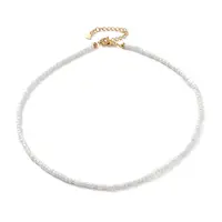Round Glass Seed Beaded Necklaces