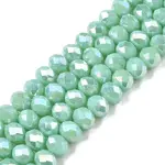 Electroplate Glass Beads Strands