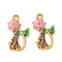 304 Stainless Steel Enamel Pendants