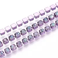 Iron Rhinestone Cup Chains