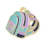 School Supplies Alloy Enamel Pandants