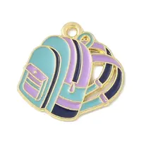 School Supplies Alloy Enamel Pandants