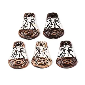 Handmade Porcelain Big Pendants