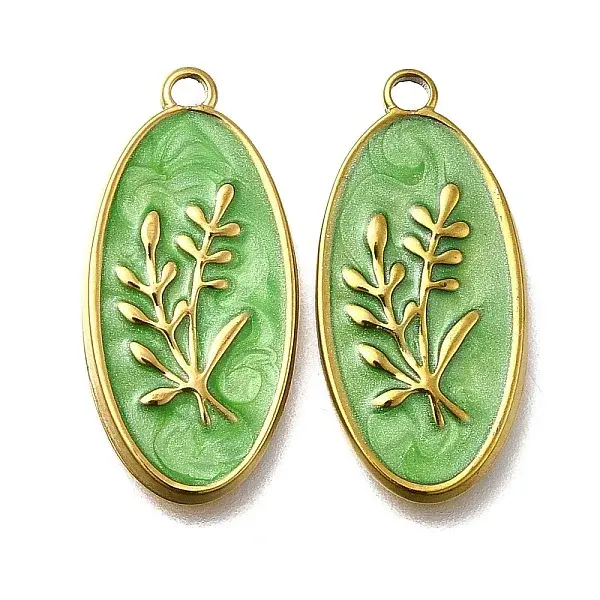 304 Stainless Steel Enamel Pendants