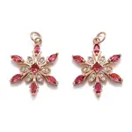 Brass Cubic Zirconia Pendants