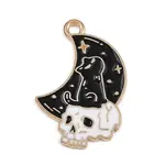 Halloween Alloy Enamel Pendants