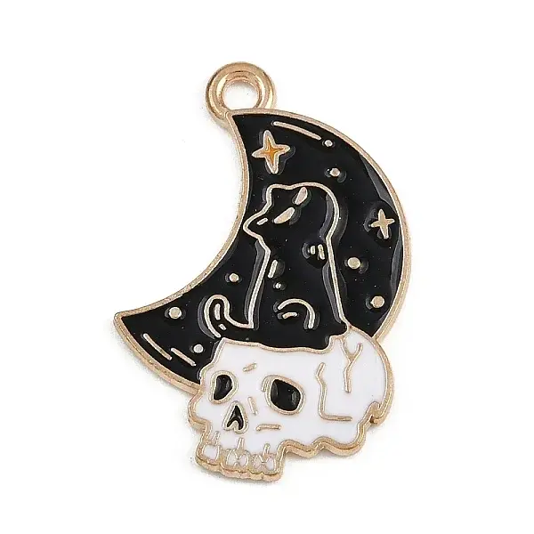 Halloween Alloy Enamel Pendants