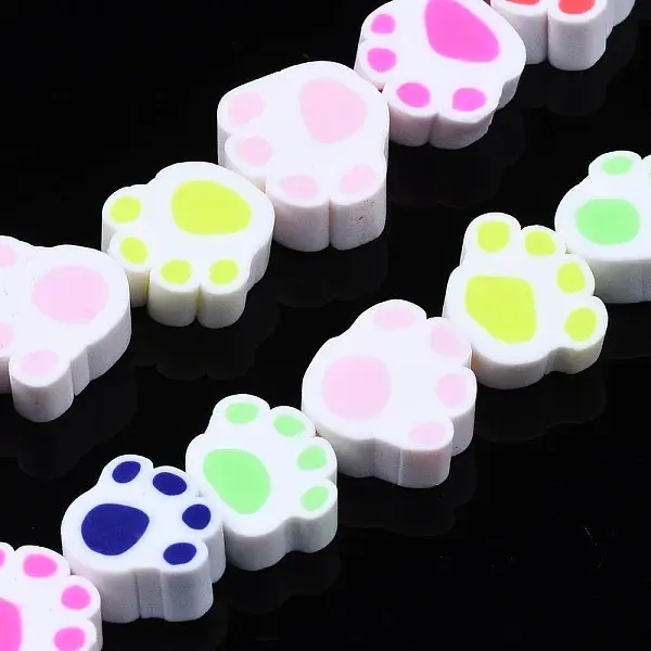 Handmade Polymer Clay Bead Strands