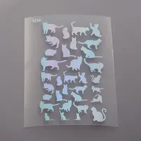 Waterproof Transparent Plastic Stickers