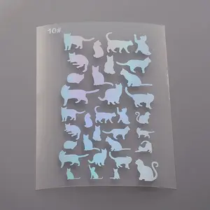 Waterproof Transparent Plastic Stickers