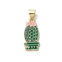 Brass Enamel Pendants