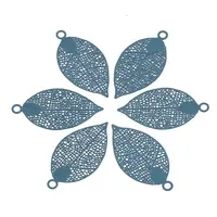 430 Stainless Steel Filigree Pendants