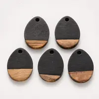 Resin & Walnut Wood Pendants